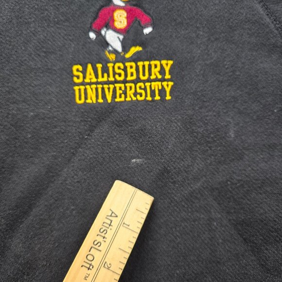 Salisbury University Gulls Jacket Mens 2XL Black Full Zip Embroidered Logo - Picture 4 of 11